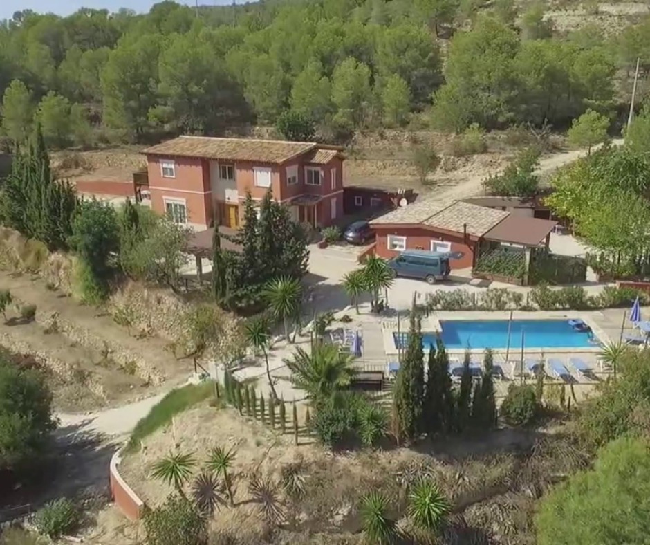 Casa rural con piscina provincia de Alicante
